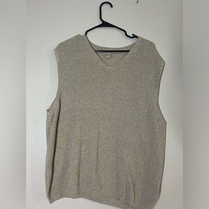 Men’s Vintage Cotton Sweater Vest Large